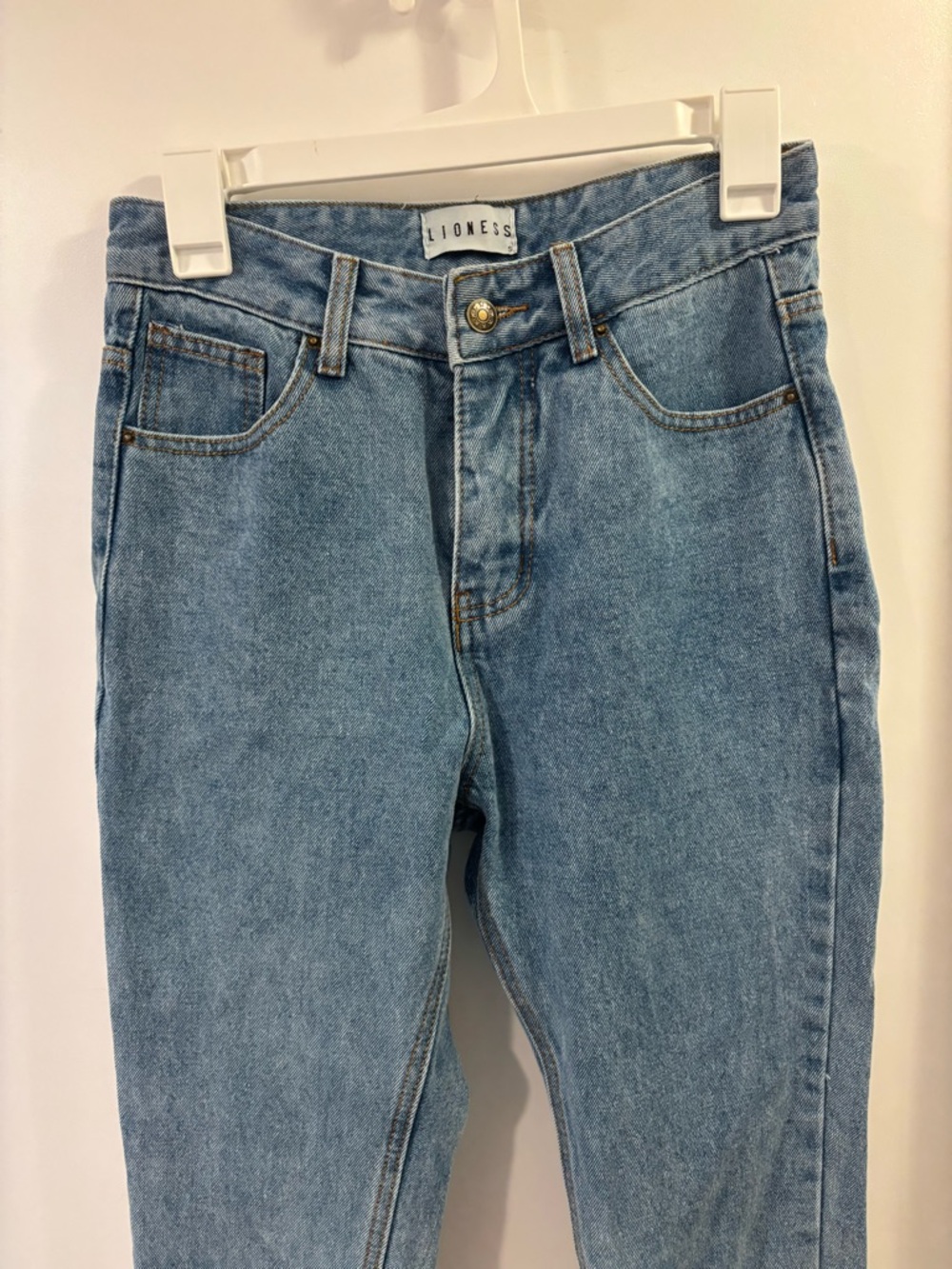 Lioness Light Wash Boyfriend Jeans